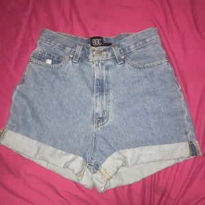 Mom high rise shorts BRAND NEW